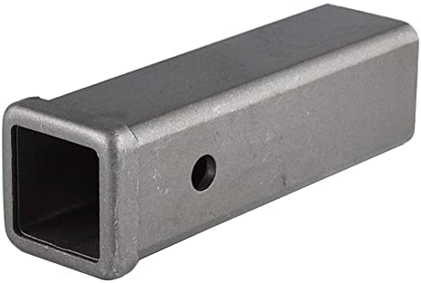TOPTOW 64454 Trailer Hitch Receiver Tube 2-inch X 9-inch Length Combo Bar  Weld on Raw Steel - Image 1
